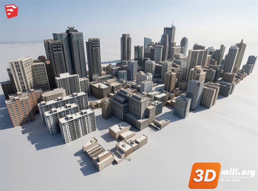 Environment element Skp Files 